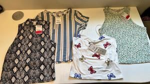 Set of 4 Small Juniors tops all Brand new with tags